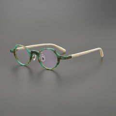 Bari Acetate Glasses Frame Geometric Frames Southood Matte Green
