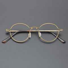 Bjorn Retro Round Titanium Glasses Frame Round Frames Southood