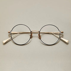 Mel Round Titanium Eyeglasses Frame