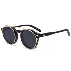 Morton Acetate Glasses Frame With sunglasses Clips