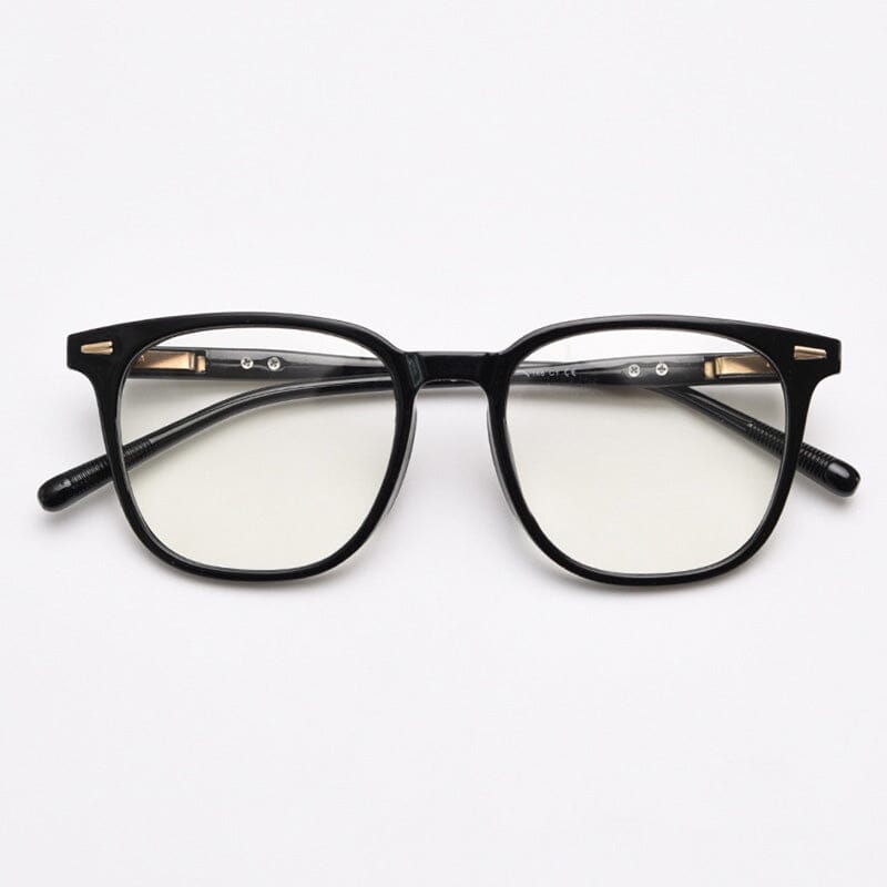 Bliss Vintage TR90 Eyeglasses Frame Rectangle Frames Southood Black