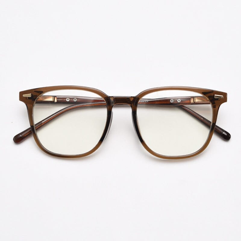 Bliss Vintage TR90 Eyeglasses Frame Rectangle Frames Southood Brown