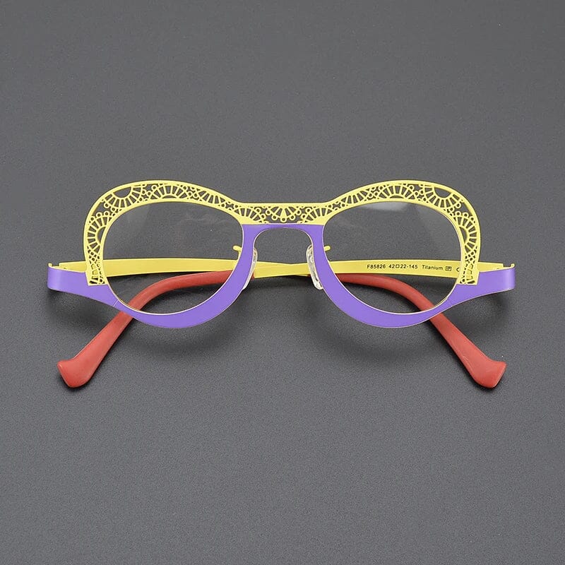 Blythe Personality Small Titanium Glasses Frame Round Frames Southood