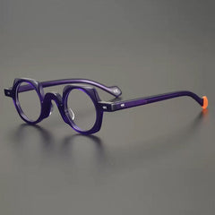 Boshell Vintage Small Round Acetate Glasses Frame Round Frames Southood Purple