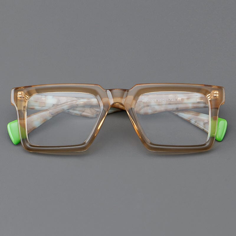 Boston Retro Acetate Glasses Frame Rectangle Frames Southood