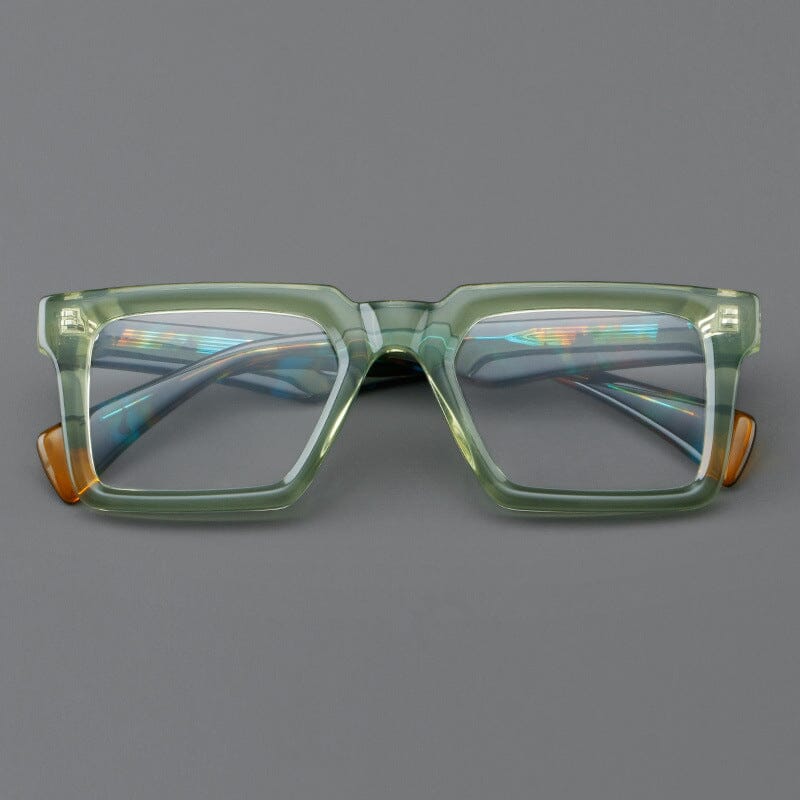 Boston Retro Acetate Glasses Frame Rectangle Frames Southood