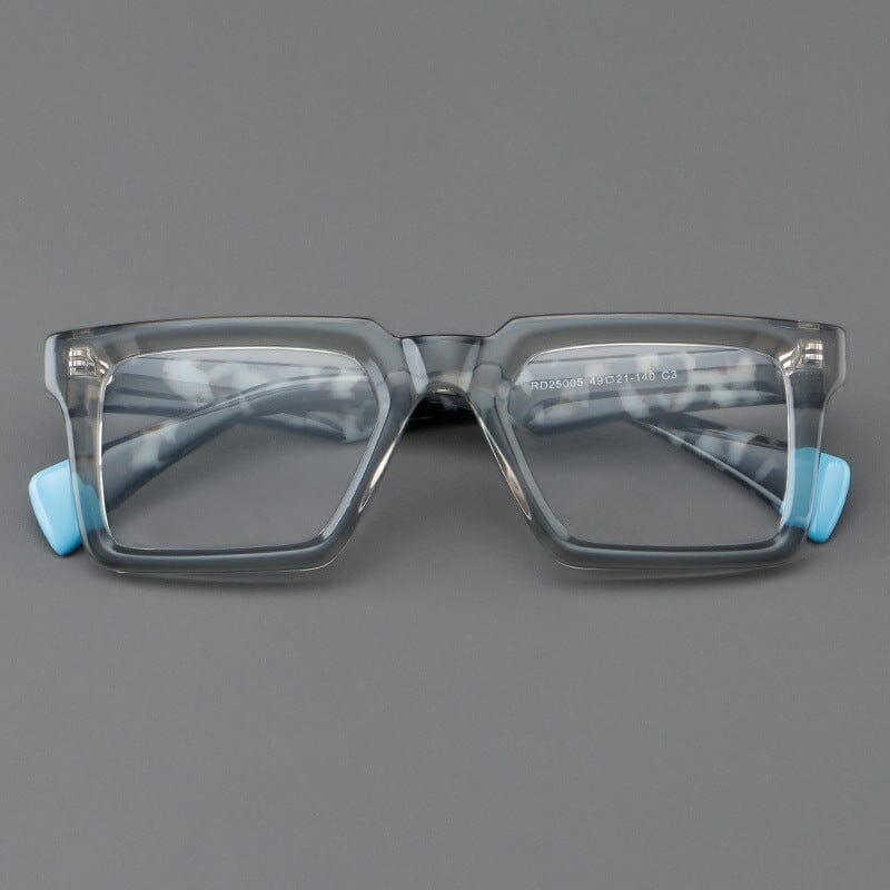 Boston Retro Acetate Glasses Frame Rectangle Frames Southood