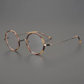 Bowen Vintage Round Glasses Frame Round Frames Southood Yellow Stripe
