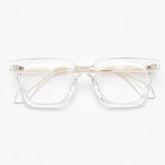 Brady Square TR90 Vintage Eyeglass Frame Rectangle Frames Southood Clear