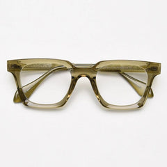 Brady Square TR90 Vintage Eyeglass Frame Rectangle Frames Southood Green