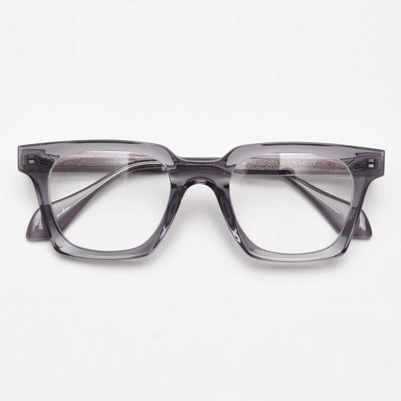 Brady Square TR90 Vintage Eyeglass Frame Rectangle Frames Southood Grey