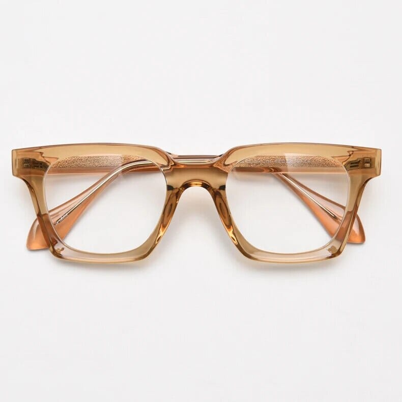 Brady Square TR90 Vintage Eyeglass Frame Rectangle Frames Southood Tea