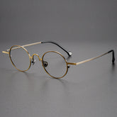 Briar Titanium Vintage Round Eyeglasses Frames Round Frames Southood Bronze