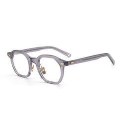 Burgos Acetate Eyeglasses Frame Geometric Frames Southood Gray
