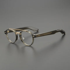 Burke Retro Acetate Glasses Frame Aviator Frames Southood Olive Green