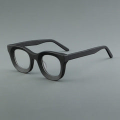 Cade Vintage Acetate Glasses Frame Cat Eye Frames Southood Matte Black