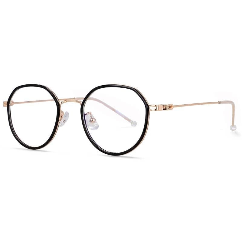 Calliope Ultralight Round Glasses Frame Round Frames Southood Black