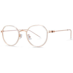 Calliope Ultralight Round Glasses Frame Round Frames Southood Clear