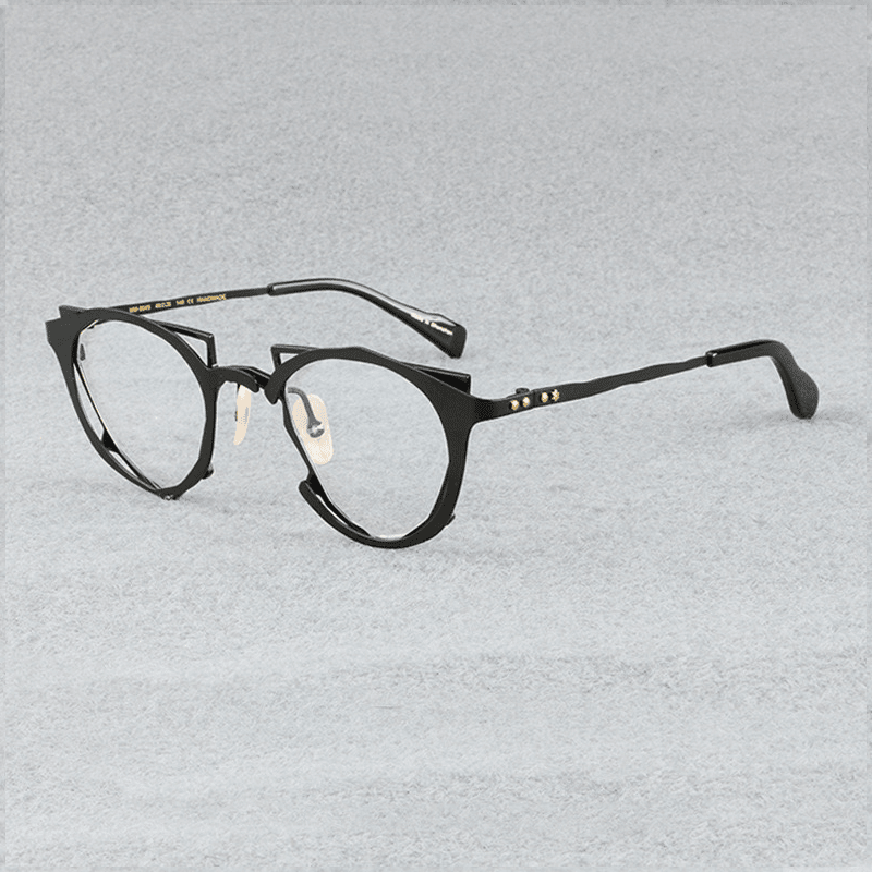 Calum Retro Titanium Glasses Frame Geometric Frames Southood