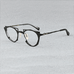 Calum Retro Titanium Glasses Frame Geometric Frames Southood