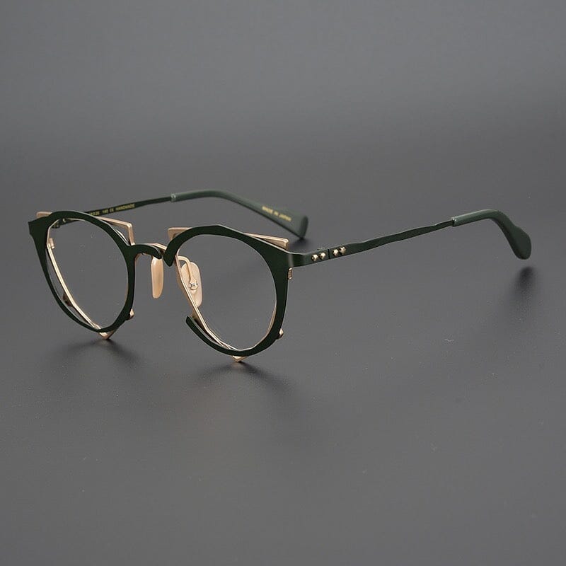 Calum Retro Titanium Glasses Frame Geometric Frames Southood