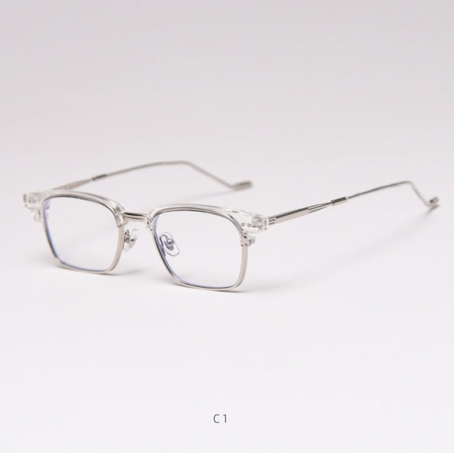 Calvin Square Half Glasses Frame Rectangle Frames Southood C1clear