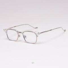 Calvin Square Half Glasses Frame Rectangle Frames Southood C1clear