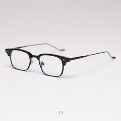 Calvin Square Half Glasses Frame Rectangle Frames Southood C3matte-black