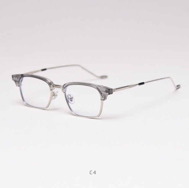 Calvin Square Half Glasses Frame Rectangle Frames Southood C4gray