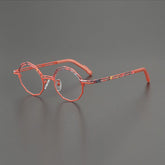Cannon Colorful Geometric Titanium Glasses Frame Geometric Frames Southood Red