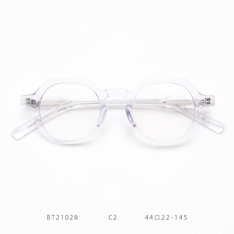Celio Vintage Round Optical Glasses Frames Round Frames Southood Clear