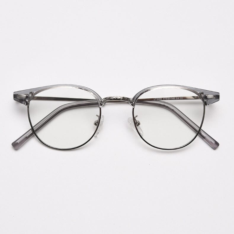 Christian Vintage Browline Eyeglasses Frame Browline Frames Southood Grey
