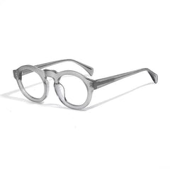 Clark Vintage Acetate Glasses Frame Round Frames Southood Gray