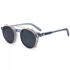 Morton Acetate Glasses Frame With sunglasses Clips