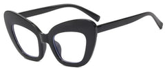 Cleo Cat Eye Glasses Frame Cat Eye Frames Southood black clear