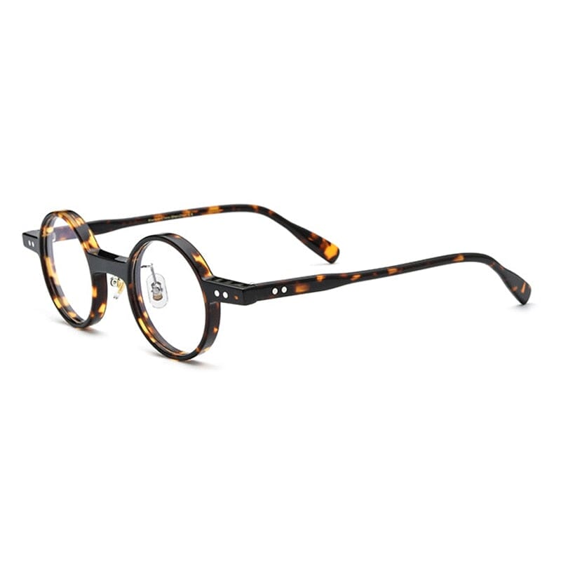 Cob Vintage Round Acetate Glasses Frame Round Frames Southood Tortoise