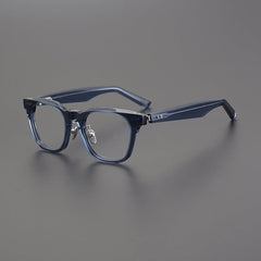 Colton Vintage Acetate Eyeglasses Frame Rectangle Frames Southood Blue