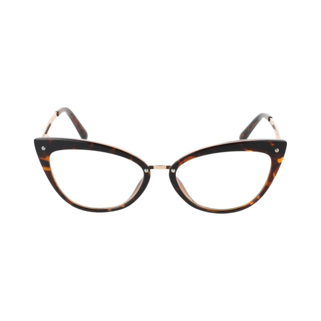 Constance Cat Eye Optical Glasses Frame Cat Eye Frames Southood Leopard