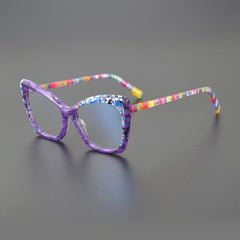 Cory Acetate Cat Eye Glasses Frame Cat Eye Frames Southood Purple