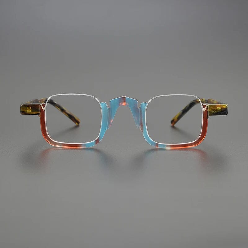 Cris Acetate Half Rectangle Glasses Frame Rectangle Frames Southood