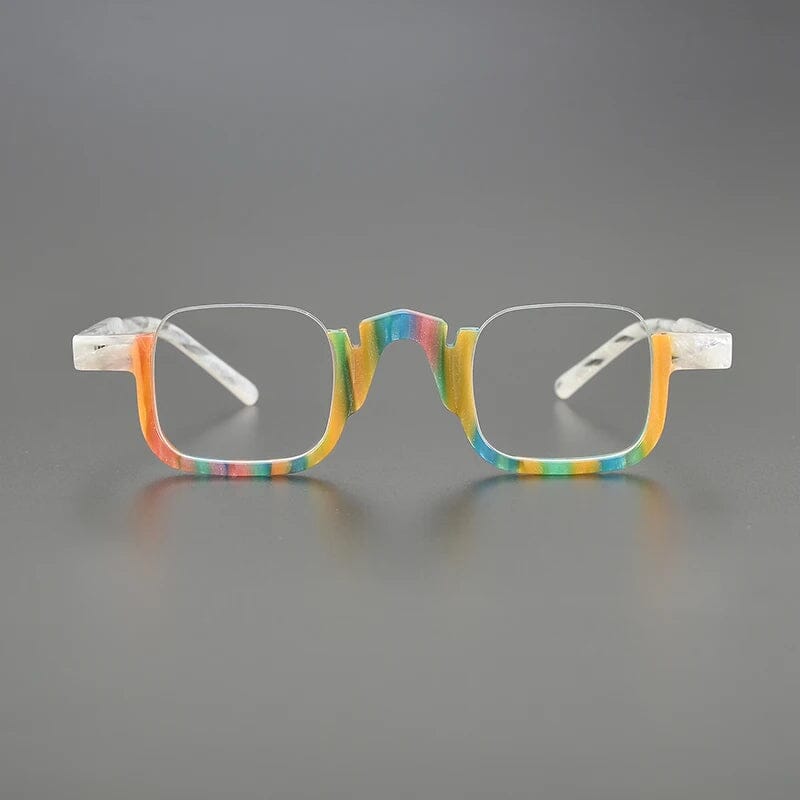 Cris Acetate Half Rectangle Glasses Frame Rectangle Frames Southood