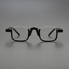 Cris Acetate Half Rectangle Glasses Frame Rectangle Frames Southood
