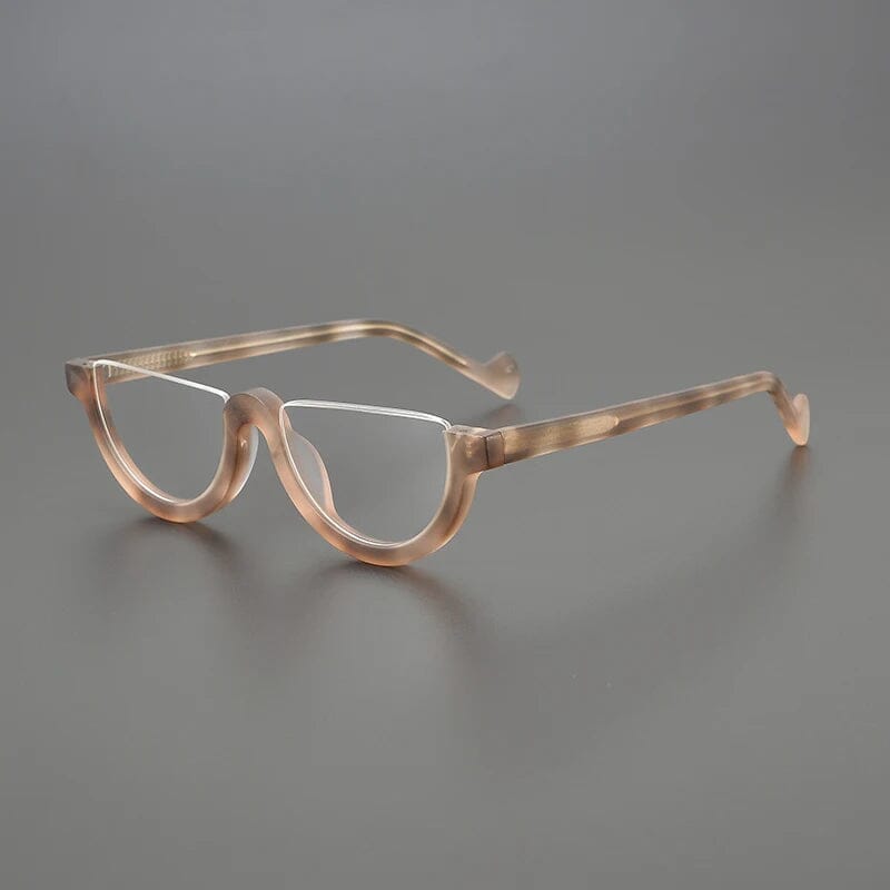 Cyd Retro Semi Circle Acetate Glasses Frame Oval Frames Southood