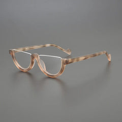 Cyd Retro Semi Circle Acetate Glasses Frame Oval Frames Southood