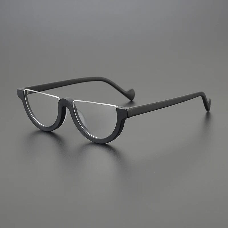 Cyd Retro Semi Circle Acetate Glasses Frame Oval Frames Southood