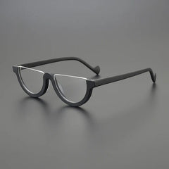 Cyd Retro Semi Circle Acetate Glasses Frame Oval Frames Southood