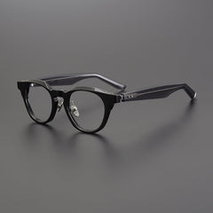 Darb Vintage Acetate Eyeglasses Frame Round Frames Southood Black