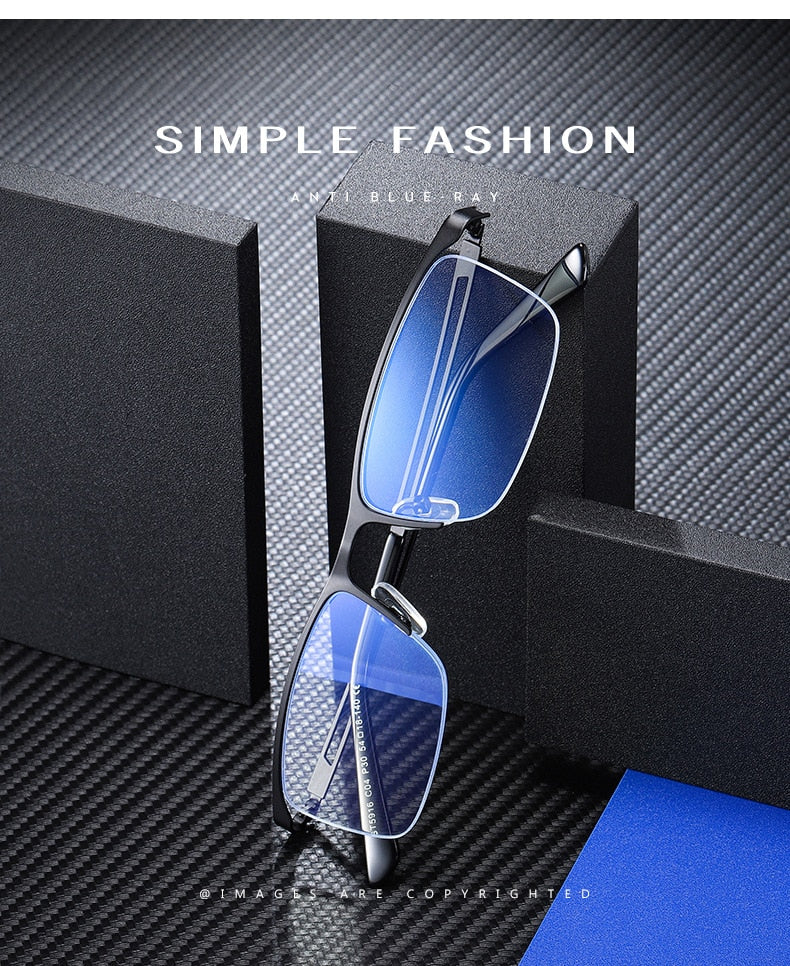 Davis Alloy Business Glasses Rectangle Frames Southood