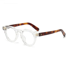 Dax Geometric Retro Acetate Glasses Frame Geometric Frames Southood Clear