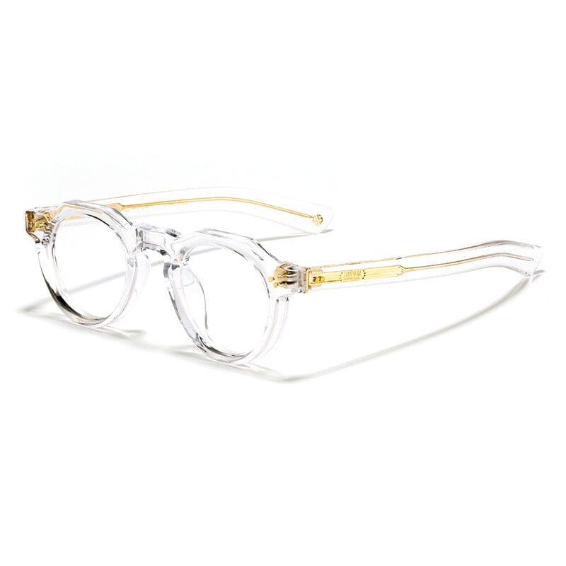 Dean Vintage Acetate Eyeglasses Frame Round Frames Southood Clear